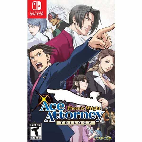 Phoenix Wright: Ace Attorney Trilogy - Custom Nintendo Switch Boxart with  Physical Game Case (No Game Incl.)