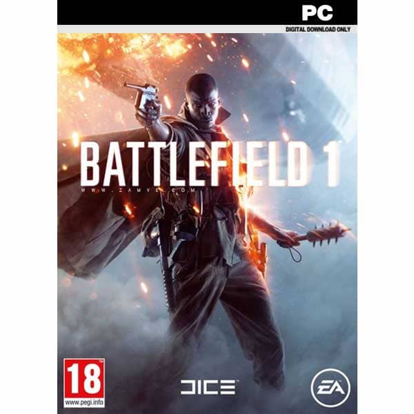 Battlefield 1 pc game steam or origin key from Zmave Online Game Shop BD by zamve.com