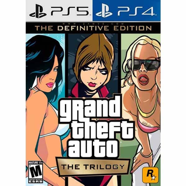 GTA the Trilogy The Definitive Edition PS4 PS5 digital account buy from zamve