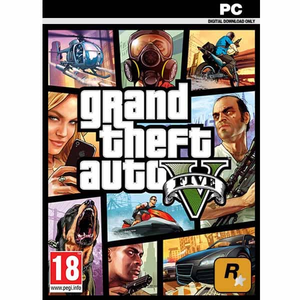 Grand Theft Auto V GTA 5 Rockstar key from zamve