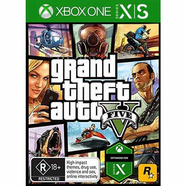 Grand Theft Auto V GTA 5 Xbox One Xbox Series XS Digital or Physical Game from zamve.com