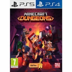 Minecraft Dungeons for PS4 PS5 Digital Game from zamve online console shop in bd