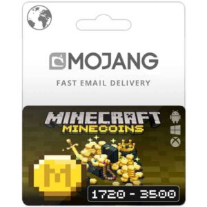 Minecraft Minecoins for andriod pc xbox game top up Mojang key from zamve.com