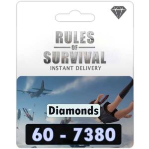 Rules of Survival Diamonds all pack for PC and Mobile on zamve.com