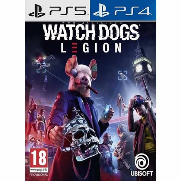 Watch Dogs Legion for PS4 PS5 Digital or Physical Game from zamve.com