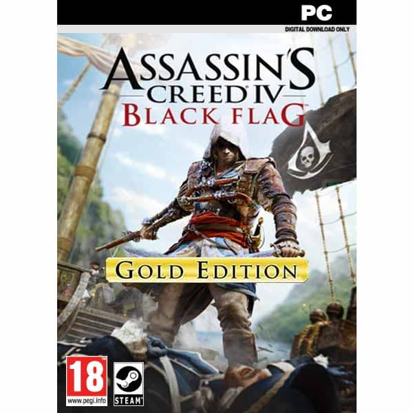 Assassin’s Creed IV Black Flag Gold Editon pc game steam key from zamve.com