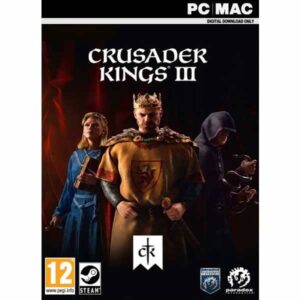Crusader Kings III pc or mac game steam key from zamve.com