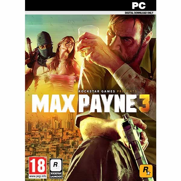 Max Payne 3 (PC) (Digital Code) 