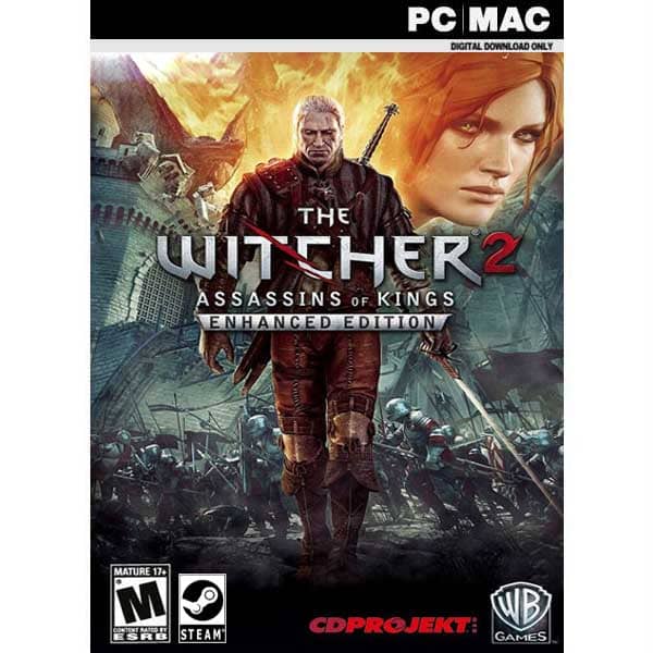The Witcher 2- Assassins of Kings Enhanced Edition pc game steam key from zamve.com