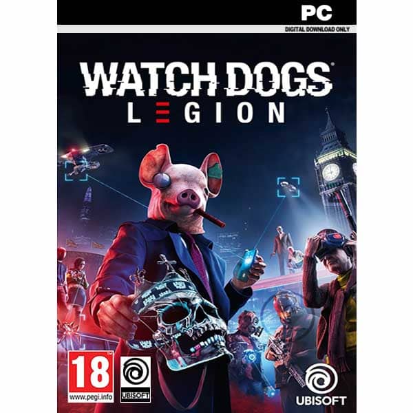 Watch Dogs Legion | Ubisoft/Steam Key | PC Game | Email Delivery