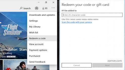 How to active Microsoft redeem code 