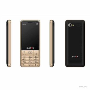 5 STAR BD120 Feature Phone Dual SIM 1800mAh Battery zamve