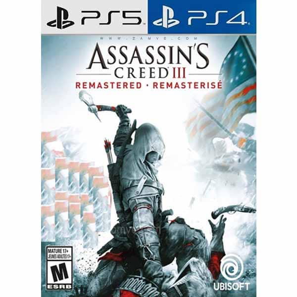 Assassin's Creed III Remastered PS4 PS5 zamve