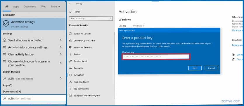 Windows 10 Activate