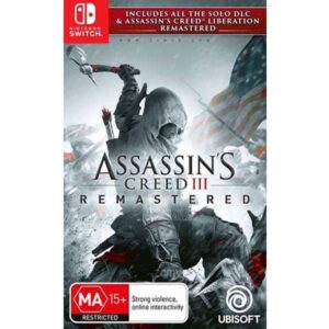 Assassin's Creed III Remastered Nintendo Switch game Digital from zamve.com