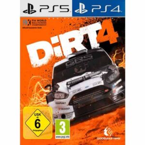 Dirt 4 for PS4 PS5 Digital Game from zamve online console shop in bd