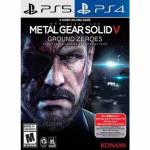 Metal Gear Solid V Ground Zeroes PS4 PS5 zamve