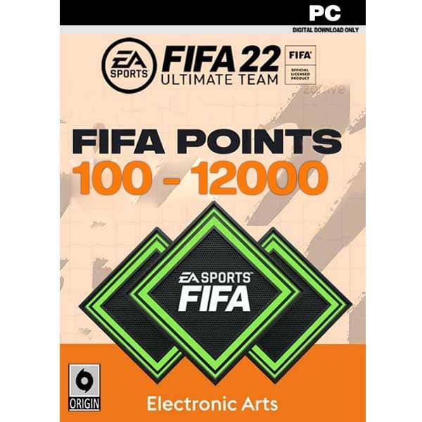 FIFA 22: Ultimate Team Points Pack for PC | Origin Key | Game Top Up |  Email Delivery