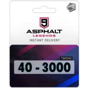Asphalt 9 Legends Tokens all pack for andriod windows IOS game topup from zamve.com