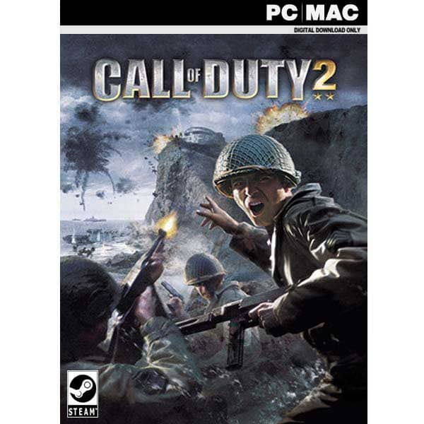 Call of Duty 2 pc mac game steam key from zamve.com