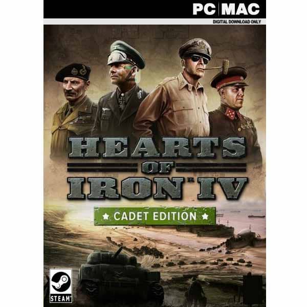 Hearts of Iron IV - Cadet Edition pc game steam key from zamve.com