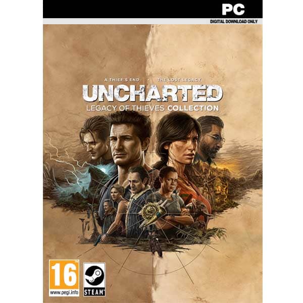 Uncharted: Legacy of Thieves Collection chega no PC via Steam em outubro