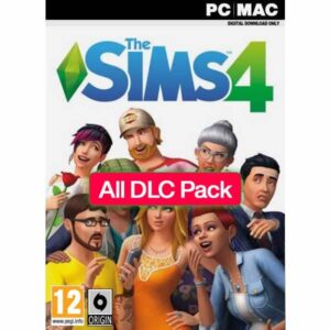 Sims 4 all DLC Pack pc mac game Origin key from zamve.com
