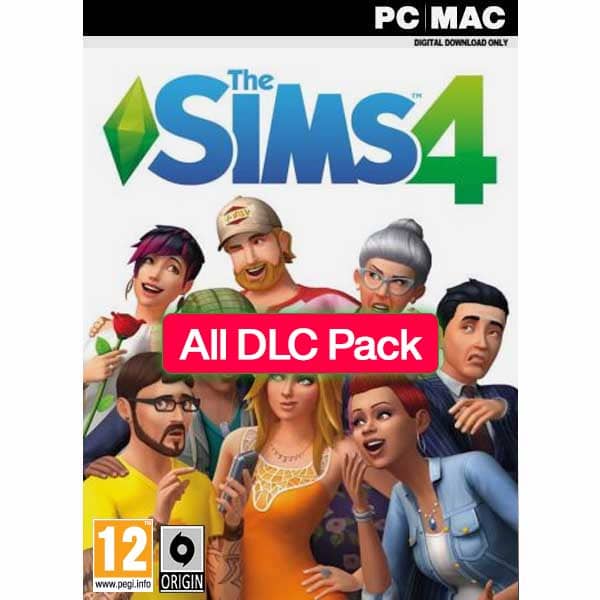 Buy The Sims 4 All DLC Expansion Pack, Steam/Origin Key, PC Game BD
