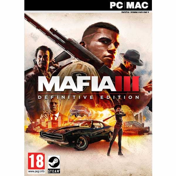 Mafia III: Definitive Edition | Steam Key | PC Game | Email Delivery