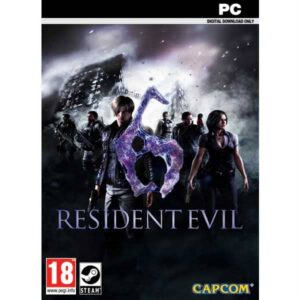 Resident Evil 6 pc game steam key from zamve.com