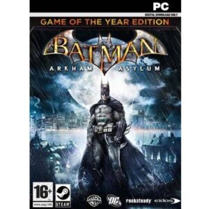 Batman Arkham Asylum Game Of The Year Edition pc game steam key from zamve.com