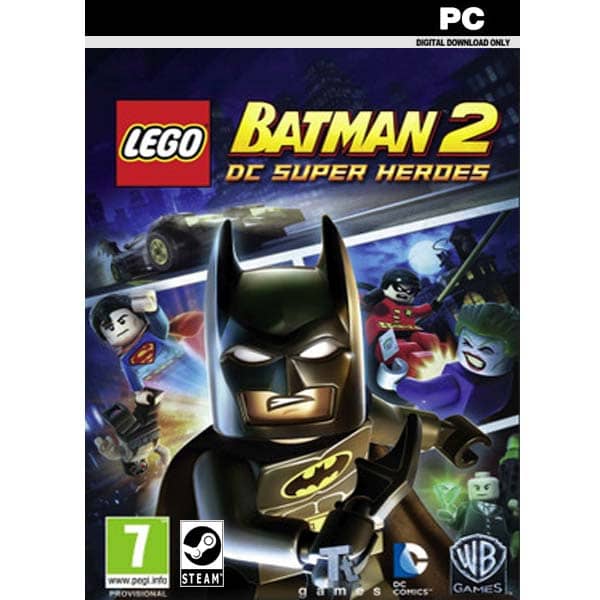 Lego Batman 2- DC Super Heroes pc game steam key from zamve.com