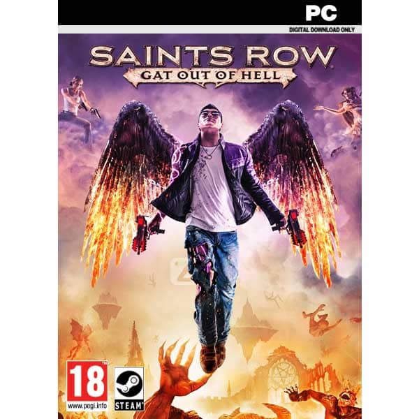 Saints Row- Gat out of Hell pc game steam key from zamve.com