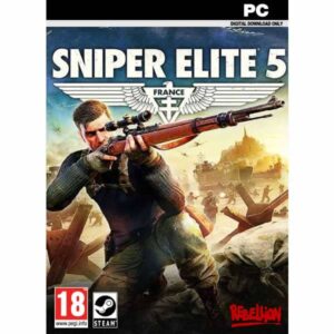 Sniper Elite 5 pc game steam key from zamve.com