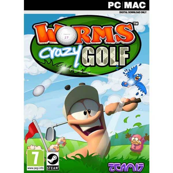 Worms Crazy Golf pc game steam key from zamve.com