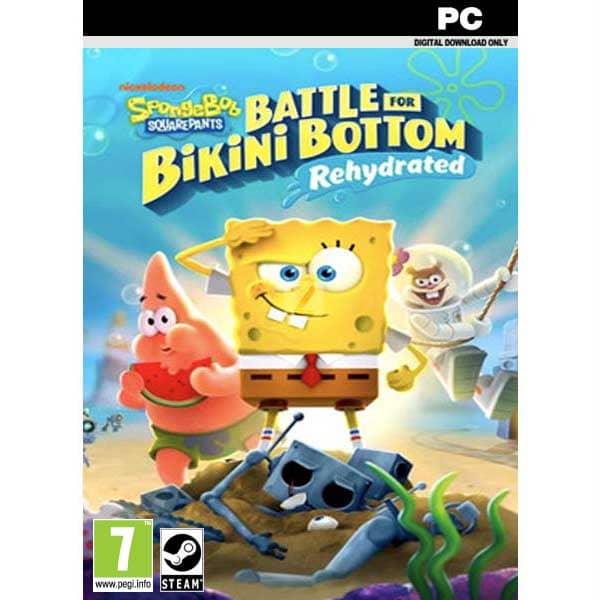 SpongeBob SquarePants- Battle for Bikini Bottom Rehydrated pc game steam key from zamve.com