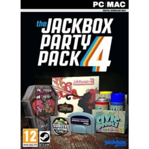 The Jackbox Party Pack 4 pc game steam key from zamve.com