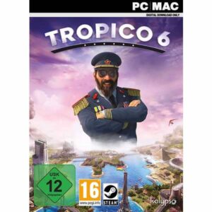 Tropico 6 pc game steam key from zamve.com