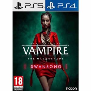 Vampire The Masquerade - Swansong PS4 PS5 Digital Game from zamve