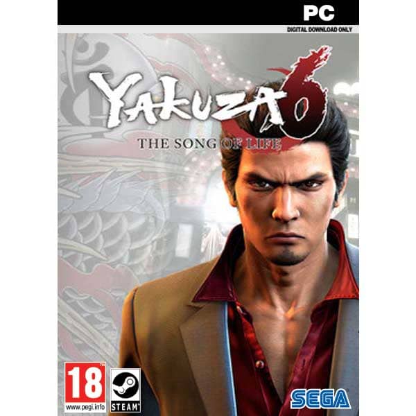 Buy OFFLINE PC GAME YYakuza 6 - The Song of Life with 128 gb pen
