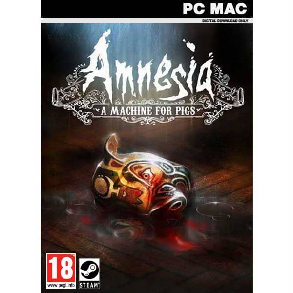 Amnesia A Machine For Pigs pc game steam key from zamve.com