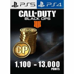 Call of Duty Black Ops 4 Points (CP) for PS4 PS5 PSN Key from zamve.com