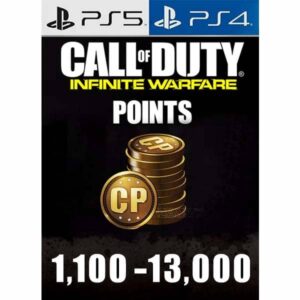 Call of duty infinite warfare points (CP) for PS4 PS5 PSN Key from zamve.com