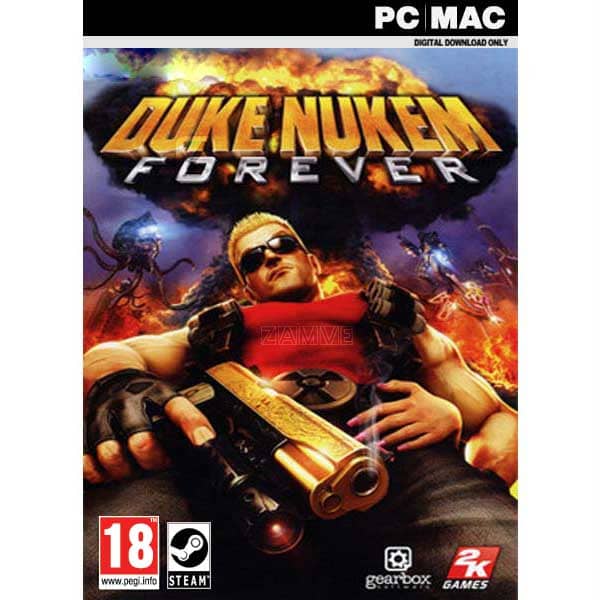 Duke Nukem Forever pc game steam key from zamve.com