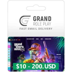 Grand RP USD Balance Prepaid pc game from zamve.com