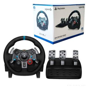 Logitech G29 Driving Force- Gaming Steering Wheel for PC, PS5, PS4, PS3 from Zamve Online Console Game Shop BD