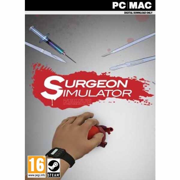 Surgeon Simulator pc game steam key from zamve.com