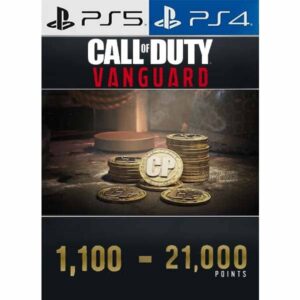 call of duty vanguard points (CP) for PS4 PS5 PSN Key from zamve.com