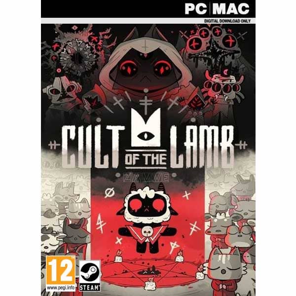 Cult of the Lamb pc game steam key from zamve.com