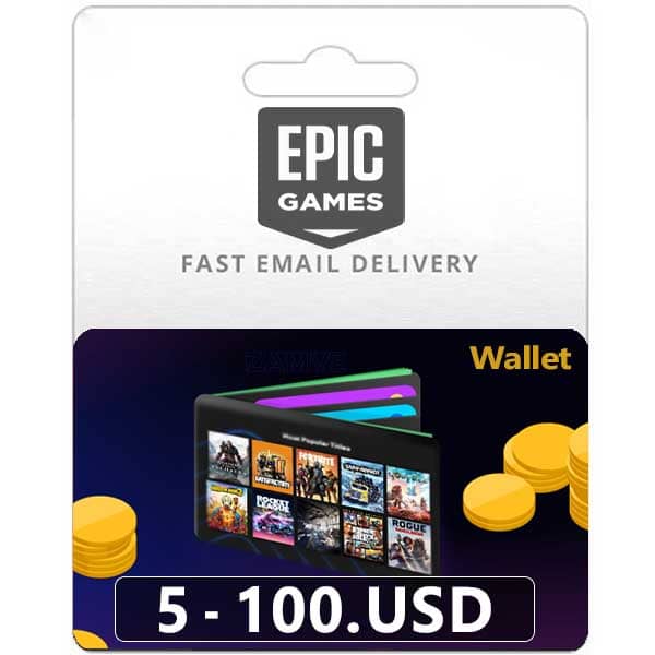 Epic Games Wallet Gift Card | Email Delivery